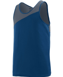 Augusta Sportswear 352 Unisex Accelerate Track & F in Navy/ graphite