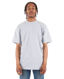 Shaka Wear SHMHSS Adult Max Heavyweight T-Shirt in Heather grey