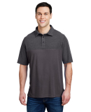Core 365 CE112C Men's Fusion ChromaSoft Colorblock in Carbon/ carbon heather