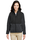Core 365 CE890W Ladies' Journey Summit Hybrid Full in Heather charcoal/ black