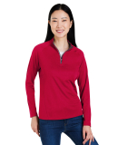 Core 365 CE418W Ladies' Origin Performance Pique Q in Classic red/ carbon
