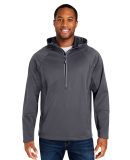 Core 365 CE711 Unisex Techno Lite Pullover Anorak in Carbon