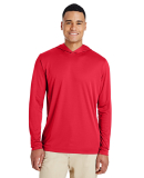 Team 365 TT41 Men's Zone Performance Hooded T-Shir in Sport red