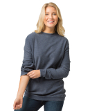 Boxercraft D02 LadiesRally Corduroy Knit Pullover  in Navy