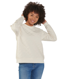 Boxercraft R08 Ladies' Quilted Jersey Sweatshirt in Natural