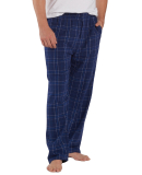 Boxercraft BM6624 Men's Harley Flannel Pant with P in Navy field day plaid