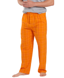Boxercraft BM6624 Men's Harley Flannel Pant with P in Orange field day plaid