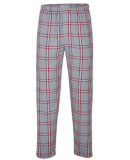 Boxercraft BM6624 Men's Harley Flannel Pant with P in Oxford red tomboy plaid