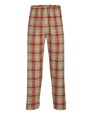 Boxercraft BM6624 Men's Harley Flannel Pant with P in Reindeer plaid