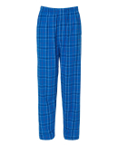 Boxercraft BM6624 Men's Harley Flannel Pant with P in Royal field day plaid