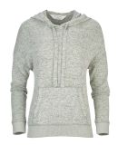 Boxercraft BW1501 Ladies' Cuddle Soft Hooded Sweat in Sage heather