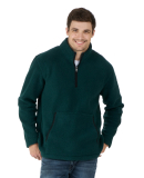 Boxercraft BM8510 Men's Everest Pile Fleece Half-Z in Moss