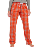 Boxercraft BW6620 Ladies' 'Haley' Flannel Pant wit in Burnt orange kingston