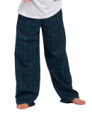 Boxercraft BY6624 Youth Polyester Flannel Pant in Scottish tartan