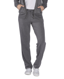 Boxercraft BW6601 Ladies' Dream Fleece Pant with P in Black heather