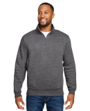 Threadfast Apparel 320Q Unisex Ultimate Fleece Qua in Charcoal heather