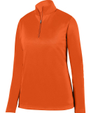 Augusta Sportswear 5509 Ladies' Wicking Fleece Qua in Orange