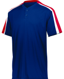 Augusta Sportswear 1557 Adult Power Plus Jersey 2. in Navy/ red/ white