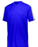 Augusta Sportswear 1558 Youth Power Plus Jersey 2. in Purple/ white/ silver grey