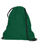 Augusta Sportswear 1905 PVC Coating Cinch Bag in Dark green