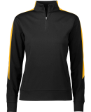 Augusta Sportswear 4388 Ladies' Medalist 2.0 Pullo in Black/ gold