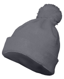 Augusta Sportswear 6816 Two Layer Acrylic Knit Pom in Graphite