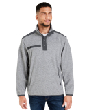 DRI DUCK 7353 Men's Ranger Melange Heather Fleece in Platinum