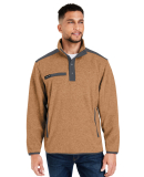 DRI DUCK 7353 Men's Ranger Melange Heather Fleece in Saddle
