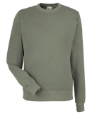 J America 8731 Unisex Pigment Dyed Fleece Sweatshi in Spruce
