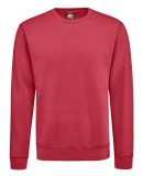 J America 8721 Unisex BTB Fleece Sweatshirt in Cardinal