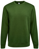 J America 8721 Unisex BTB Fleece Sweatshirt in Forest green