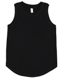 LA T 2692 Youth Relaxed Tank in Black