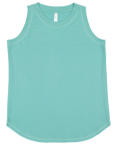 LA T 3592 Ladies' Relaxed Tank in Saltwater