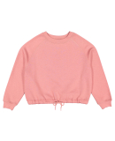 LA T 3528 Ladies' Boxy Cropped Fleece Sweatshirt in Mauvelous