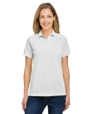 Harriton M208W Ladies' Charge Snag and Soil Protec in White