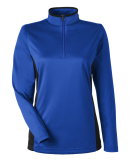 Harriton M786W Ladies' Flash Snag Protection Plus  in True royal/ black