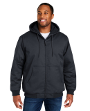 Harriton M722 Unisex ClimaBloc® Heavyweight Hoode in Dark charcoal
