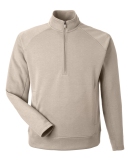 J America 8751 Unisex Apex Fleece Quarter-Zip in Mojave