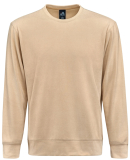 J America 8761 Unisex Element Fleece Sweatshirt in Almond
