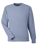 J America 8761 Unisex Element Fleece Sweatshirt in Navy