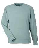 J America 8761 Unisex Element Fleece Sweatshirt in Peacock