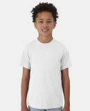 Hanes 484Y Youth Cool-Dri Cotton Touch T-Shirt in White