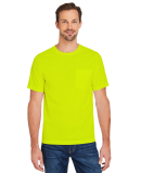 Harriton M118 Charge Snag And Soil Protect Unisex  in Safety yellow