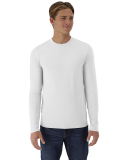 Hanes 484L Unisex Cool-Dri Cotton Touch Long-Sleev in White