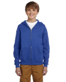 Jerzees 993BR Youth 8 oz. NuBlend® Fleece Full-Zi in Royal