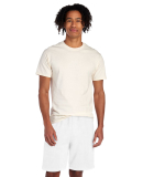 Jerzees 978MP Adult Nublend® Pocket Sweat Short in Athletic heather