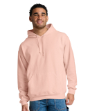 Jerzees IC49M Unisex Ultimate™ CVC Ring-Spun Hoo in Blush pink
