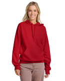 Jerzees IC49M Unisex Ultimate™ CVC Ring-Spun Hoo in True red