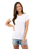 Boxercraft EW2180 Ladies' Recrafted Recyled T-Shir in White