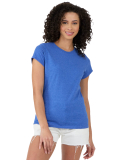 Boxercraft EW2180 Ladies' Recrafted Recyled T-Shir in Cobalt blue